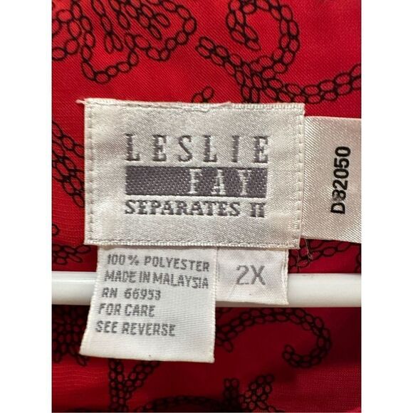 Vintage Leslie Fay blouse - Picture 2 of 6